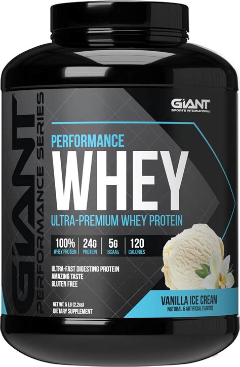 Giant Sports International Performance 100 Whey Protein Hecho En EUA