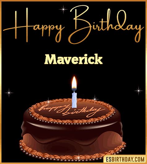 Happy Birthday Maverick GIF 🎂 Images Animated Wishes【28 GiFs】