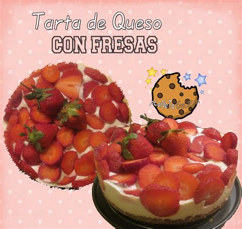 Tartas Galletas Decoradas Y Cupcakes Tarta De Queso Con Fresas