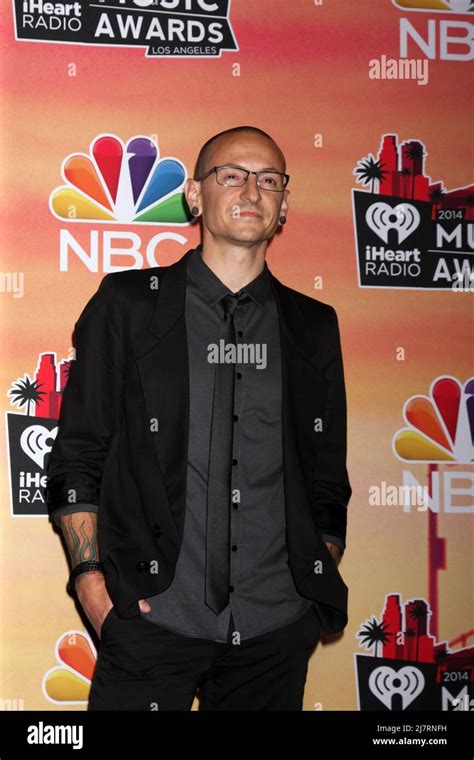 Los Angeles May 1 Chester Bennington At The 1st Iheartradio Music