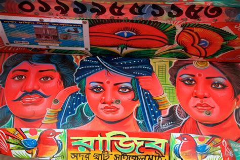 A look at the colourful Rickshaw Art in Bangladesh | Street Art