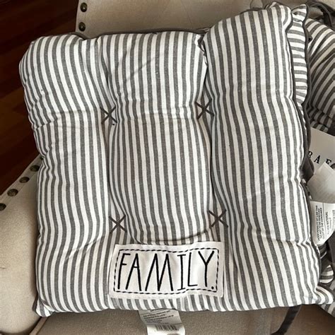 Rae Dunn Accents Rae Dunn Chair Cushion Pillows Set Of Poshmark