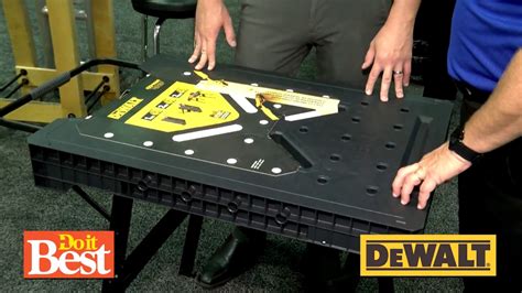 Dewalt Express Folding Workstation At Do It Best Youtube