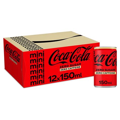 Zero Caffeine Free Coke Soft drink Blik 12 x 150 ml Carrefour België