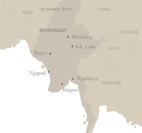 High Resolution Myanmar Map Hd Perfresh