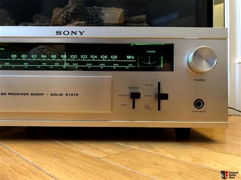 Rare Sony STR 6060F Stereo Receiver 1968 1971 In Pristine Condition