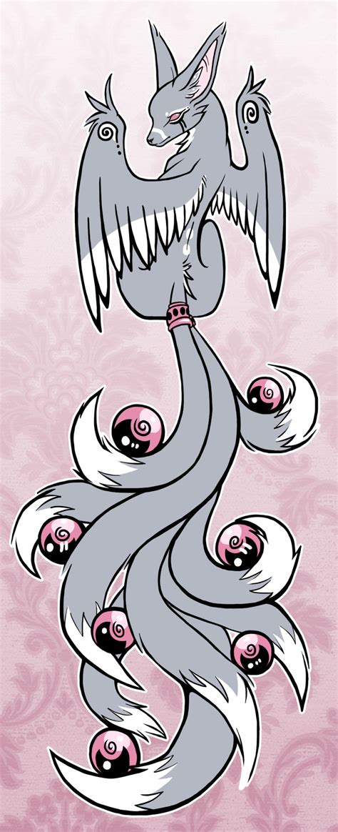 9 Tailed Kitsune Tattoo By Rintheyordle On Deviantart Kitsune