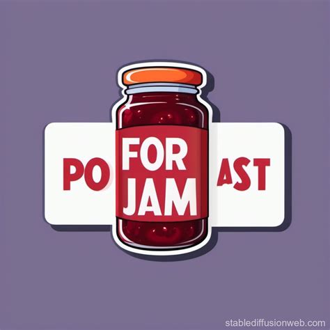 Jam Cartoon For Podcast Logo Stable Diffusion Online