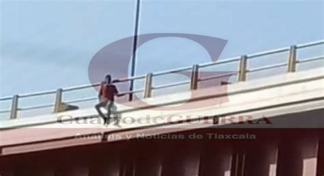 Sujeto salta de puente en El Molinito para evadir a la policía