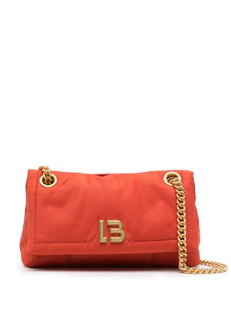 Bimba Y Lola Small Logo Lettering Shoulder Bag Farfetch