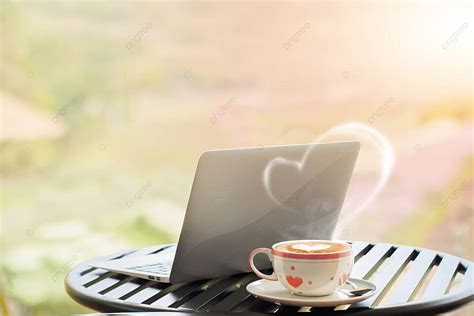 Laptop Surrounded By Flowers Background Images, HD Pictures and ...