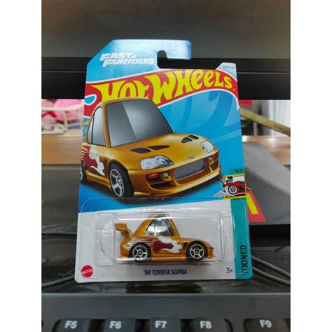 Jual Hot Wheels 94 Toyota Supra Tooned Fast Furious Shopee Indonesia