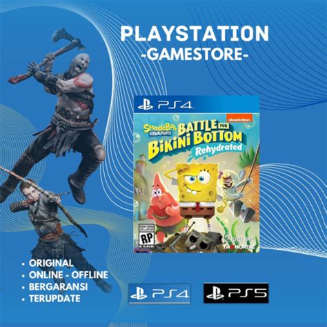 Jual Spongebob Squarepants Battle For Bikini Bottom Rehydrated Ps Ps Shopee Indonesia