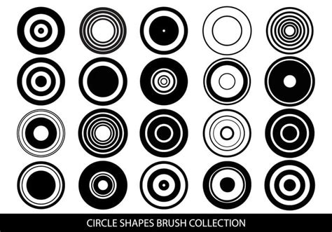 Circle Shapes Brush Collection Free Photoshop Brushes At Brusheezy