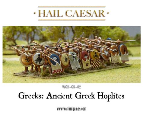 Greeks: Ancient Greek Hoplites - Warlord Games