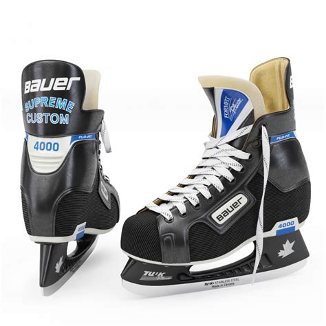 Bauer Supreme Custom 4000 Tuuk Ice Hockey Skates - 3D Model for VRay ...