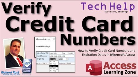 How To Verify Credit Card Numbers And Expiration Dates In Microsoft