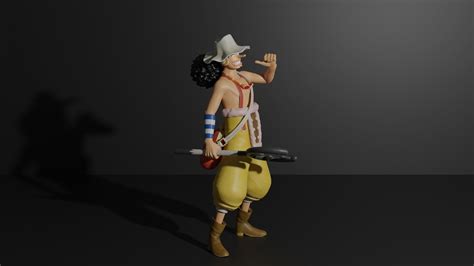 Usopp Time Skip One Piece 3d Print Model 3d Model 3d Printable Cgtrader