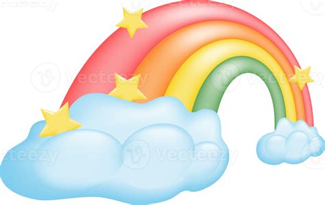 Rainbow Clipart 3d 27836528 Png