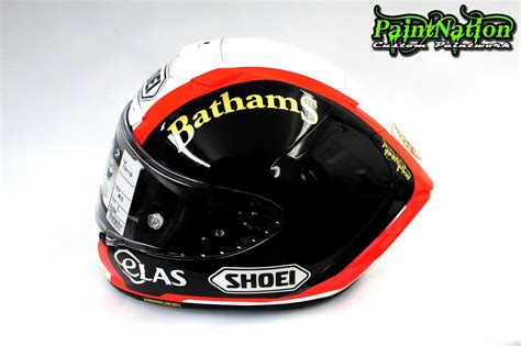 Racing Helmets Garage Shoei X Spirit Iii M Rutter By Paintnation