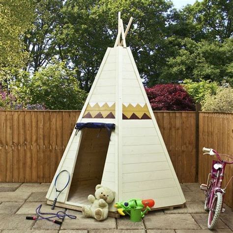 Build Your Kids A Wooden Teepee Tent Diy Projects For Everyone