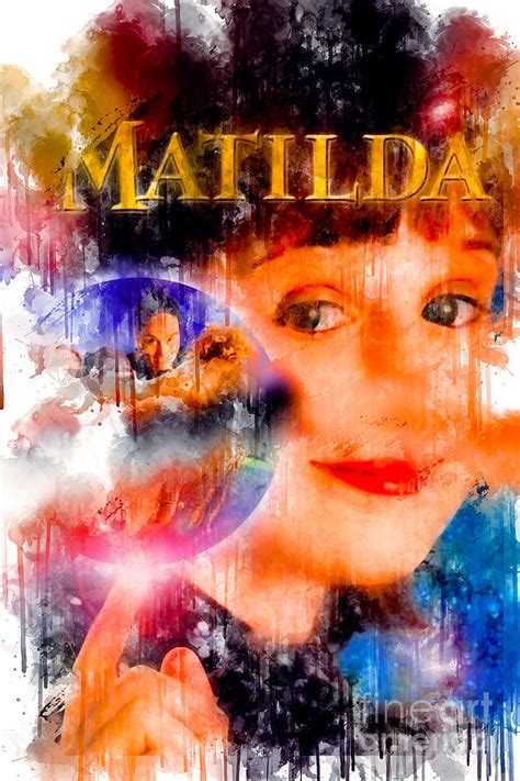 CO0363 Movie Matilda 1996 Drawing by Tanya Prosacco - Fine Art America