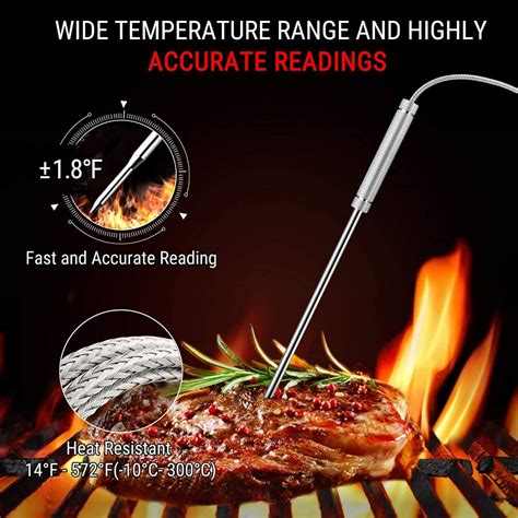 Thermopro Tp Long Range Wireless Meat Smoke Thermometer Thermopro