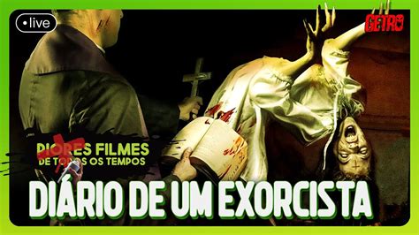 LIVE DE HALLOWEEN DIÁRIO DE UM EXORCISTA ZERO YouTube