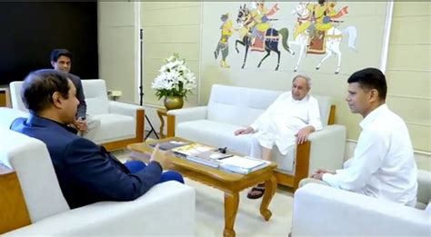 International Hockey Federation President meets Odisha CM | India News ...