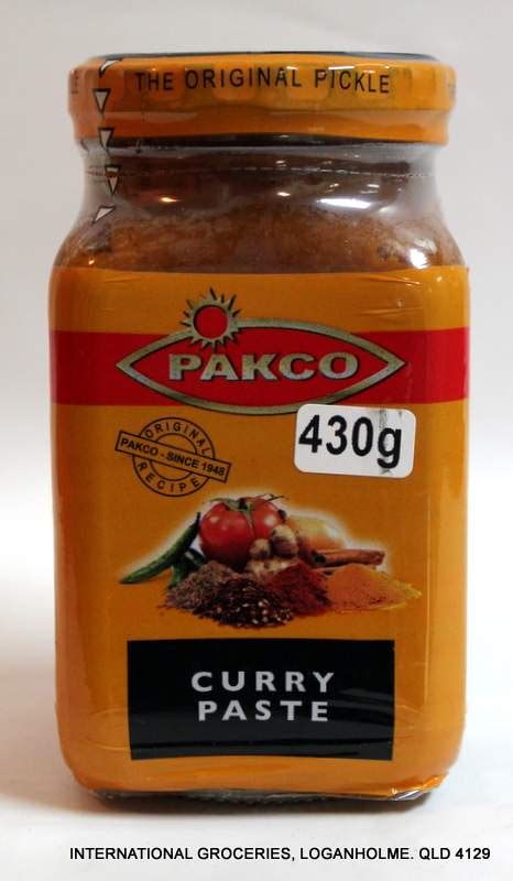 Pakco Curry Paste 400g Gs International Groceries Gs International