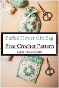 Crochet Gift Bag Patterns For Small Gifts Diyscraftsy