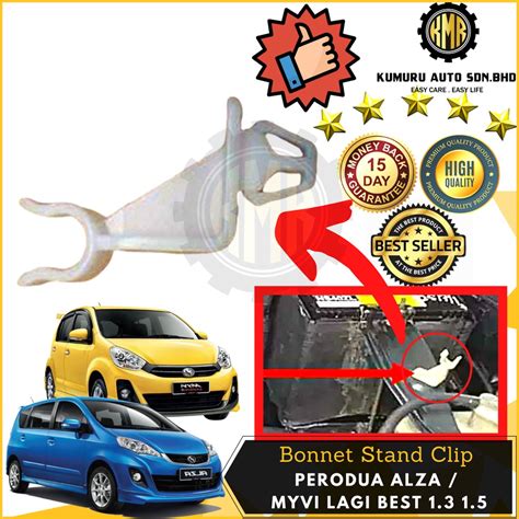 Perodua Alza Myvi Lagi Best Myvi Icon Bonnet Stand Bush Bonnet Stand