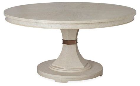 Anna 64 80 Round Dining Table White Antique Dining Tables Round