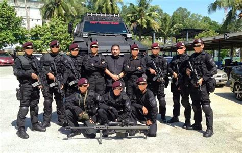 Malaysia Royal Police Special Force Armour Personal Carrier Mrap Typhoon