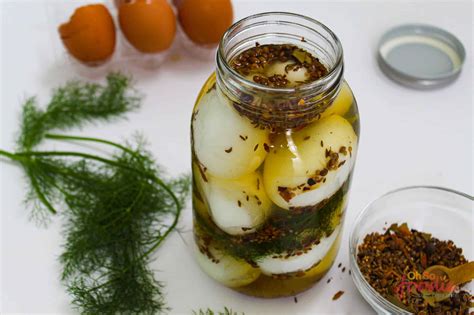 Pickled Eggs With Pickling Spice Oh So Foodie