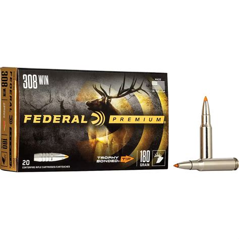 Federal Premium Vital Shok Centerfire Rifle Ammunition Academy