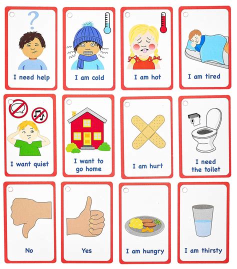 Buy My Essential Needs Cards Flashcards For Visual Aid Special Ed