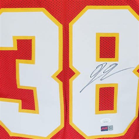 L'Jarius Sneed Signed Kansas City Red Football Jersey (JSA) — RSA