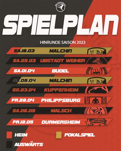 Bundesliga Spielplan Saison 2023 Veröffentlicht Msc Taifun Mörsch E