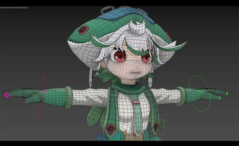 Prushka Manga Made In Abyss 3d Model Rigged Cgtrader