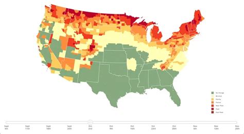 Plan a Scenic Ride with the 2023 Fall Foliage Prediction Map