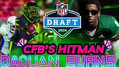 2024 Nfl Draft Prospect Daquan Evans The Usf Db Is A Blood Hound For