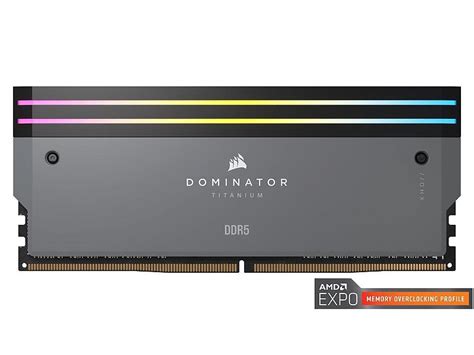 Memória RAM Corsair Dominator Titanium DDR5 64GB 2x32GB 6000MHz CL30