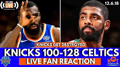 Ep 42 Knicks Lose To Celtics 😠 Freefrank Knicks Vs Celtics Live Post Game Reaction