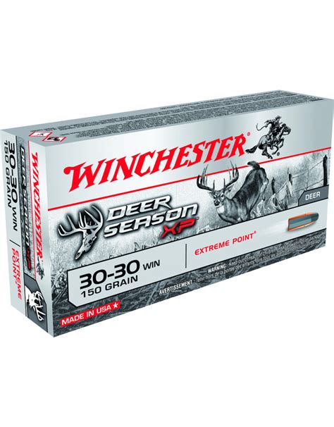 Winchester X3030ds Deer Season Xp Rifle Ammo 30 30 150 Grextreme Point