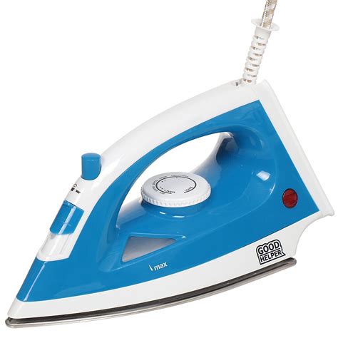 Утюг Good Helper EI-20С11S с подошвой из нержавеющей стали синий, 2 кВт ...