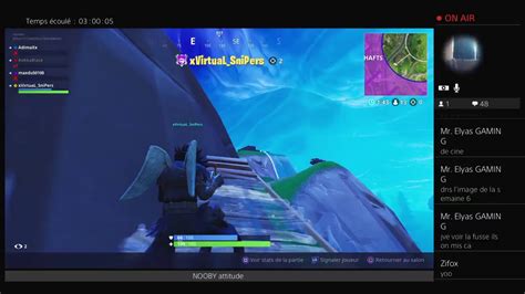 Fortnite Ps4 Facecam Adimaxx Le Retour Sur Ytb GO Les 1K1 YouTube