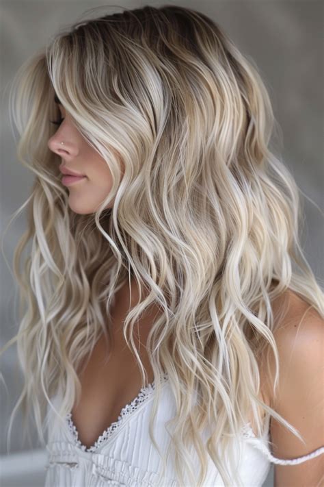 47 Icy Blonde Balayage Hair Ideas