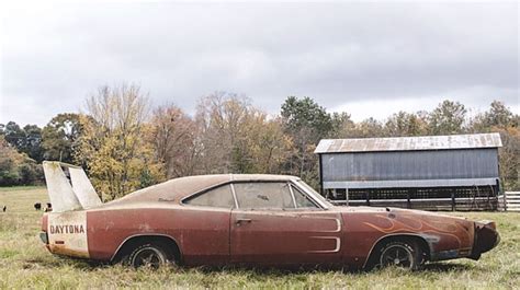 Ultra Rare Dodge Charger Daytona Discovered Rusting In A