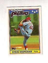 1988 PHILLIES Topps UK Minis Tiffany 2 Steve Bedrosian EBay